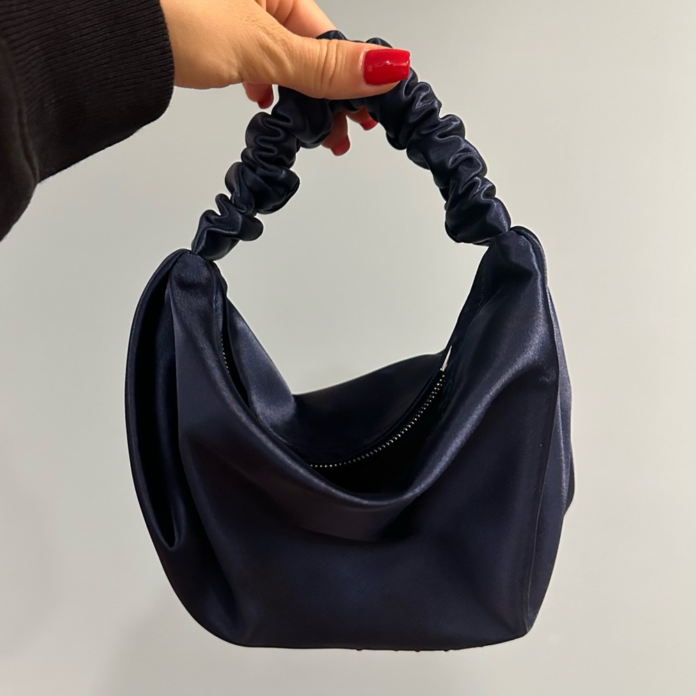 Alexander Wang
Blue Mini Scrunchie Top Handle Bag
